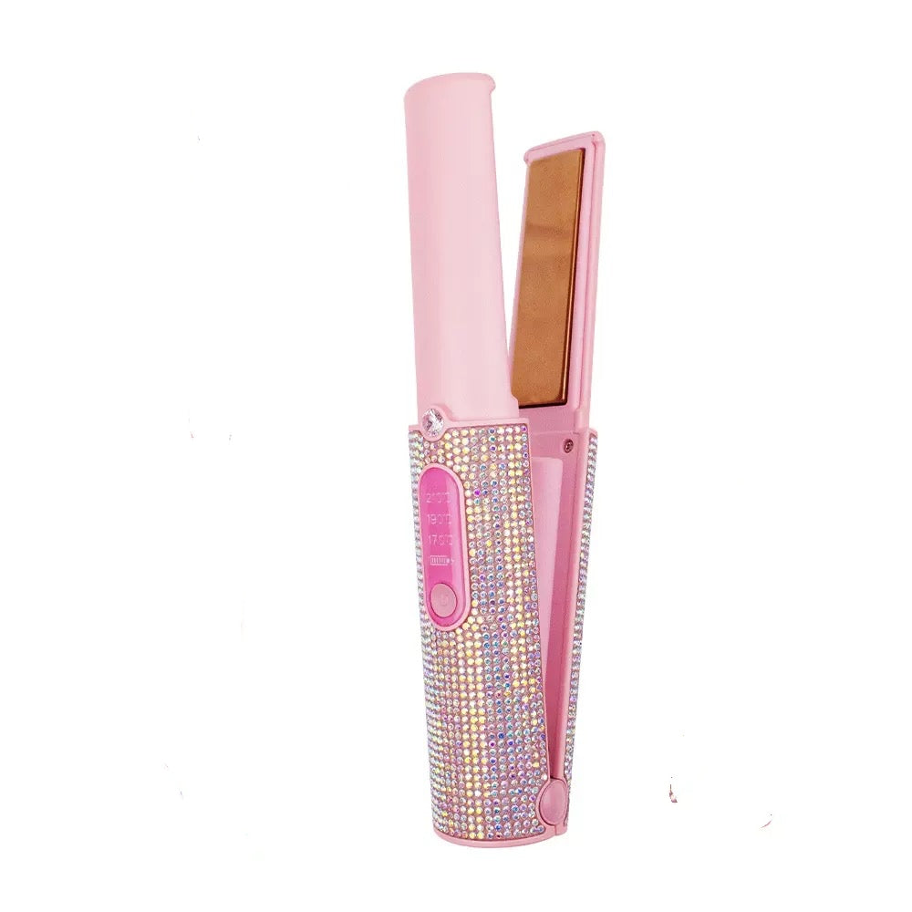 Portable Mini Travel Wireless Hair Straightener