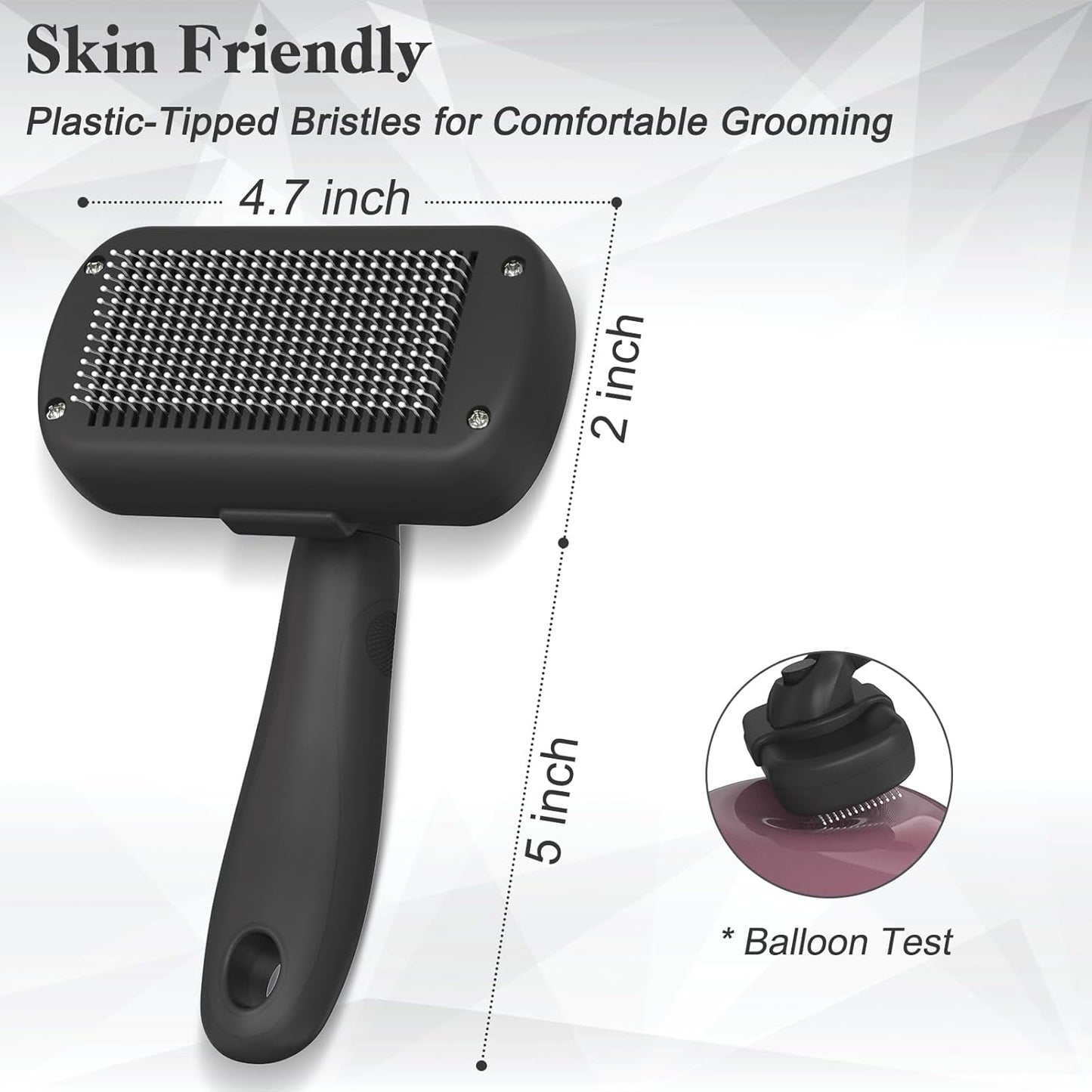 Pet Self Cleaning Shedding Brush
