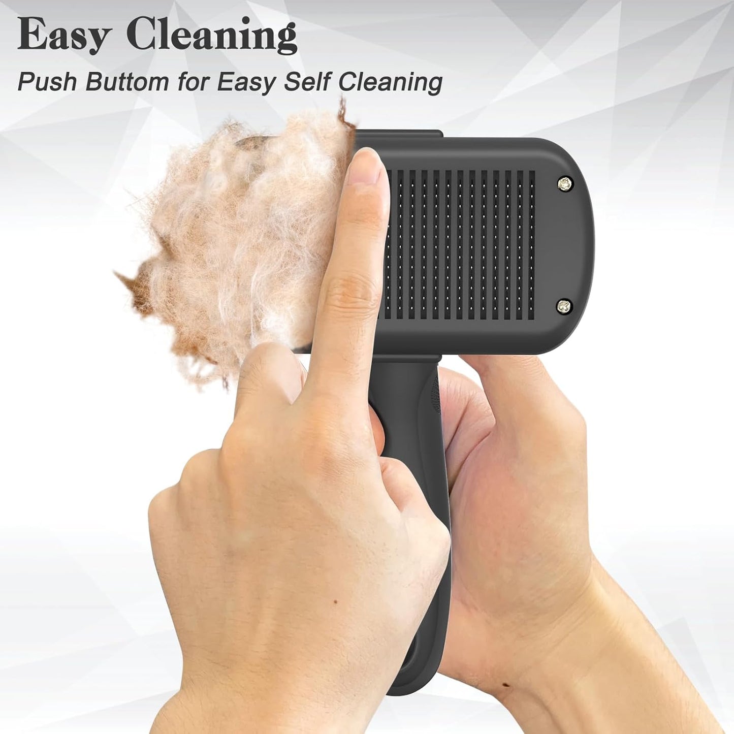 Pet Self Cleaning Shedding Brush