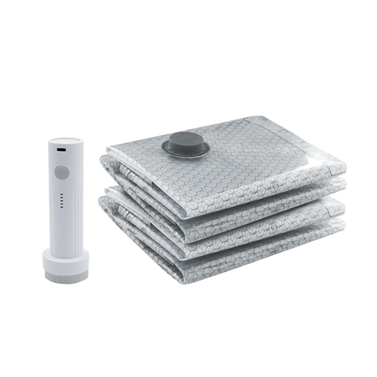 Travel Vacuum Compression Storage Bags with Electric Air Pump