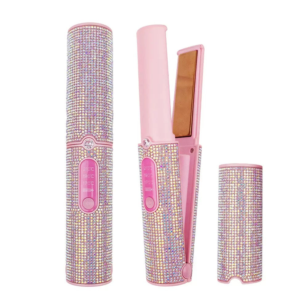 Portable Mini Travel Wireless Hair Straightener